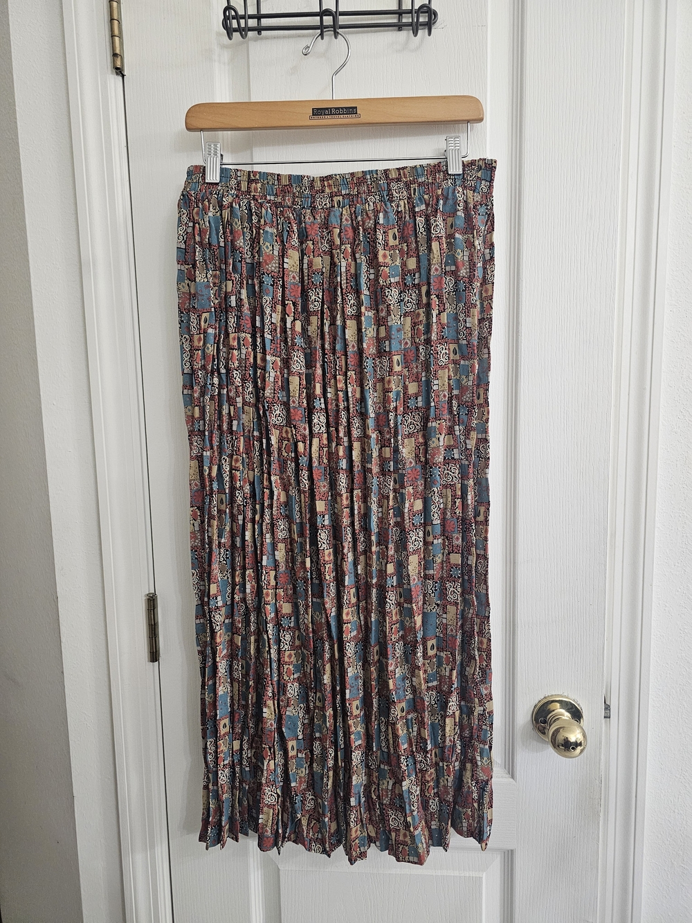 Vintage Jonathan Martin 80s Bohemian Maxi Skirt - Sz 11